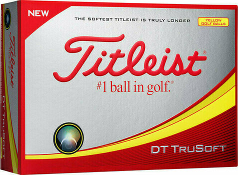 Piłka golfowa Titleist DT TruSoft Yellow Dz - 1