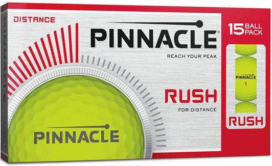 Balles de golf Pinnacle Rush Yellow 15 Ball