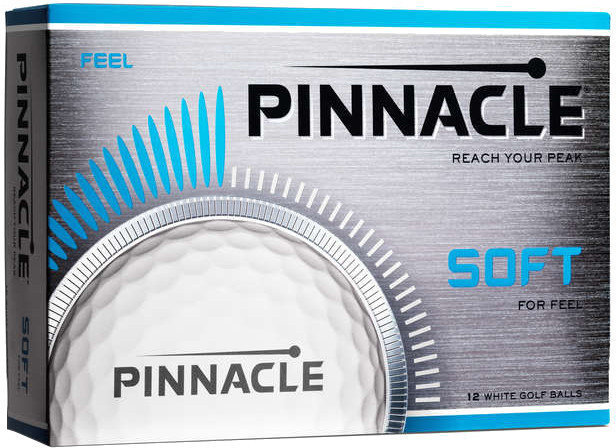 Piłka golfowa Pinnacle Soft White 15 Ball