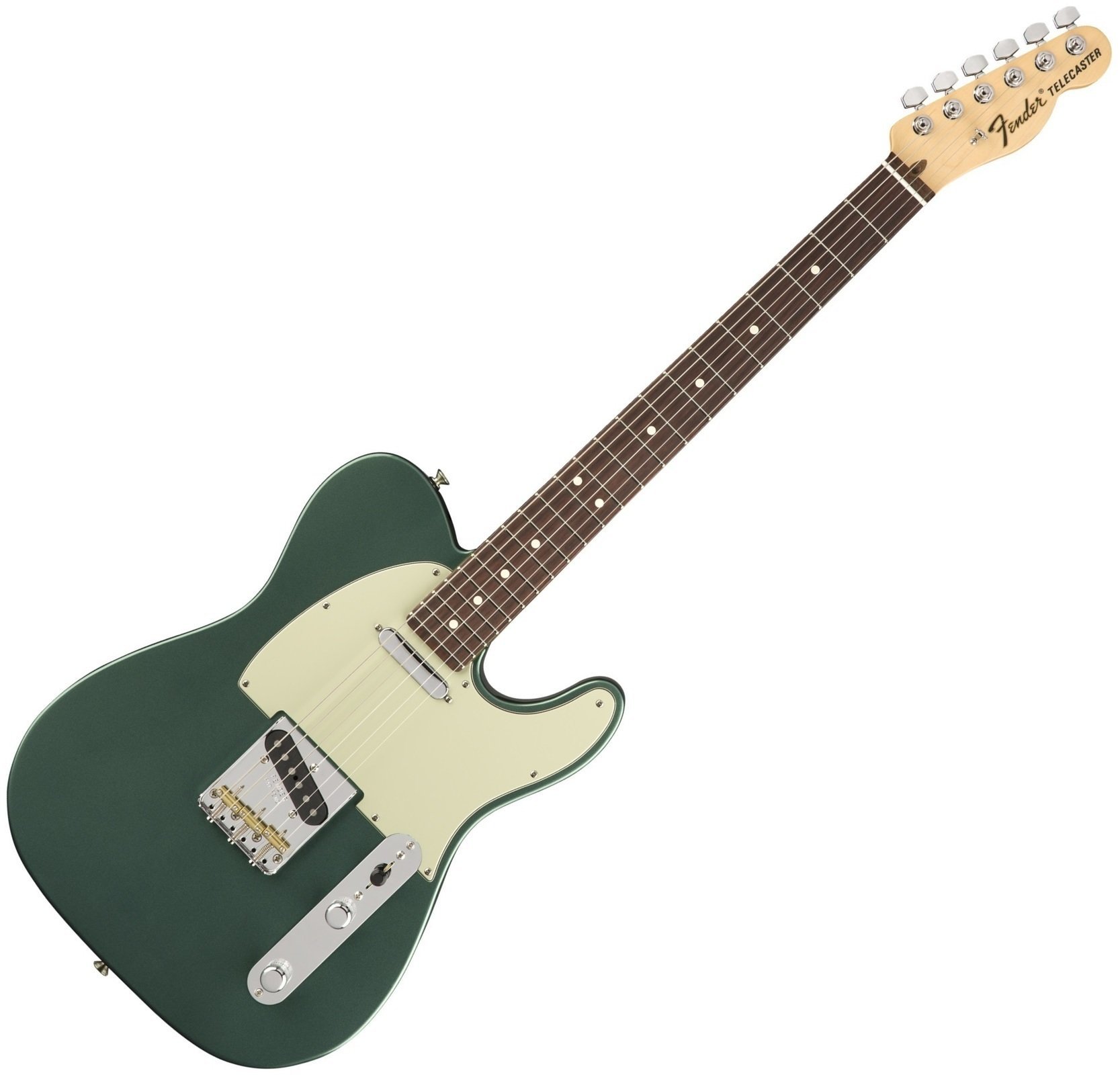 Guitare électrique Fender American Special Telecaster RW Sherwood Green Metallic