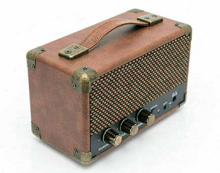 Prenosni zvočnik GPO Retro Westwood Mini Speaker Brown - 1