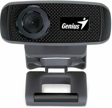 Κάμερα web Genius FaceCam 1000X V2 Γκρι χρώμα-Μαύρο χρώμα - 1