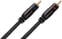 Hi-Fi Mélynyomó kábel Audio Tuning RCA - Sub10 6 m Fekete Hi-Fi Mélynyomó kábel