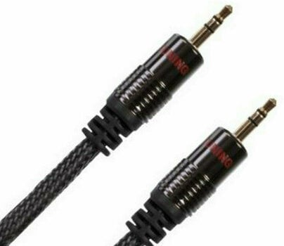 Hi-Fi AUX kabel Audio Tuning Klinke 3,5mm 0,5 m Crna - 1