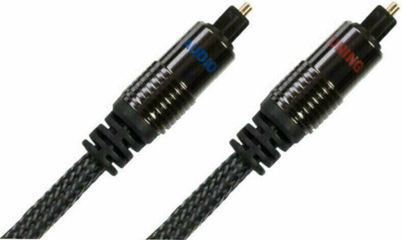 Cable Óptico Hi-Fi Audio Tuning Digital Optic - Toslink 1,5 m Negro Cable Óptico Hi-Fi - 1