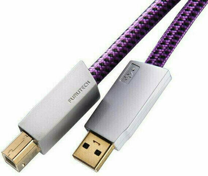 Hi-Fi USB kabel
 Furutech GT2 Pro 1,2 m Fialová Hi-Fi USB kabel - 1