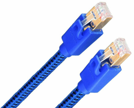 Hi-Fi Síťový kabel
 Furutech LAN-7 2,5 m Modrá Hi-Fi Síťový kabel - 1