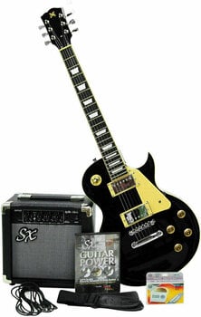 Elektrická gitara SX EG2K Black - 1