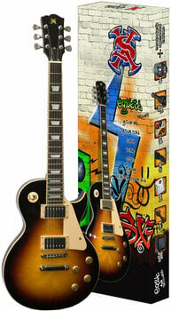 Guitarra eléctrica SX EG2K Vintage Sunburst - 1