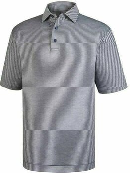 Риза за поло Footjoy Engineered Pinstripe Grey S - 1