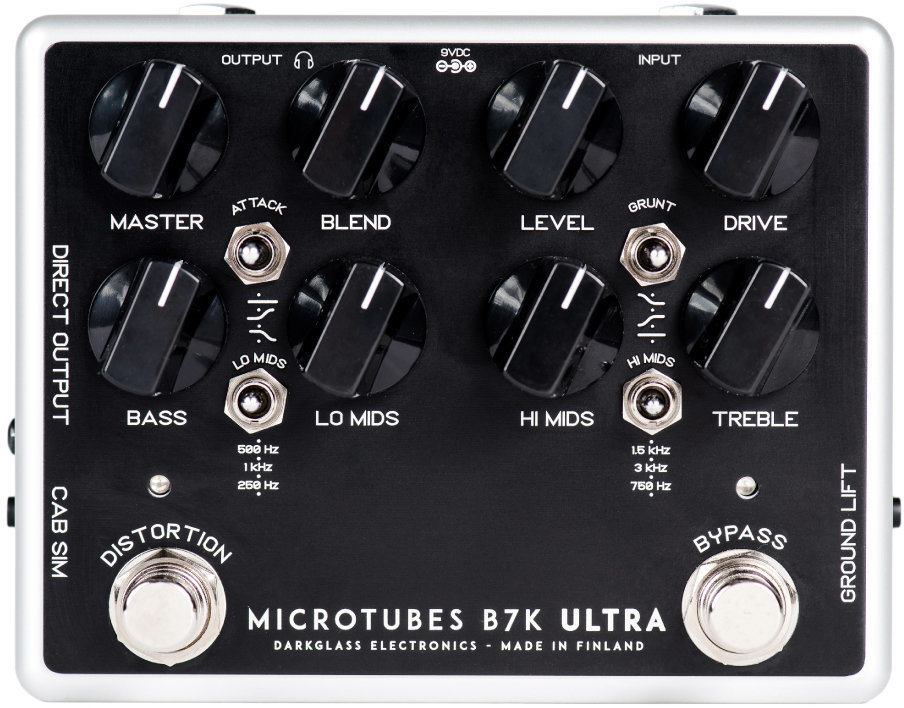 Bassguitar Effects Pedal Darkglass Microtubes B7K Ultra v2