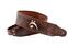 Leather guitar strap RightOnStraps Bassman Leather guitar strap Fakey Brown