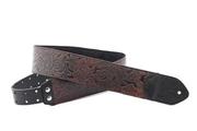 RightOnStraps Leathercraft Blackguard Black Remen za gitaru