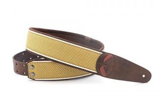 Kytarový pás RightOnStraps Mojo Kytarový pás Tweed Brown