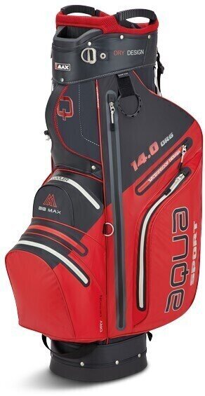 Saco de golfe Big Max Aqua Sport 3 Red/Black Saco de golfe