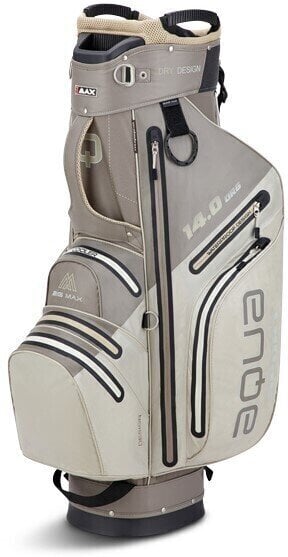Golf torba Cart Bag Big Max Aqua Sport 3 Sand/Coffee Golf torba Cart Bag