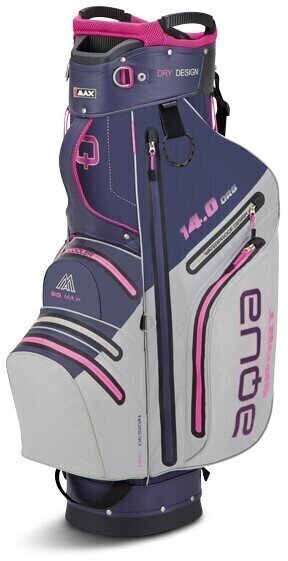 Golf Bag Big Max Aqua Sport 3 Steel Blue/Fuchsia Golf Bag