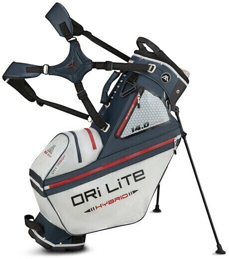 Golf torba Stand Bag Big Max Dri Lite Hybrid Tour Silver/Blueberry/Merlot Golf torba Stand Bag