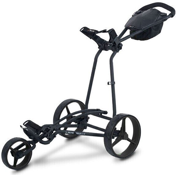 Ръчна количка за голф Big Max Auto Fold X Black Ръчна количка за голф