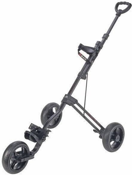 Ръчна количка за голф Big Max Junior 3-Wheel Black Ръчна количка за голф