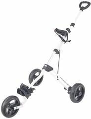 Manuaalinen golfkärry Big Max Junior 3-Wheel White Manuaalinen golfkärry