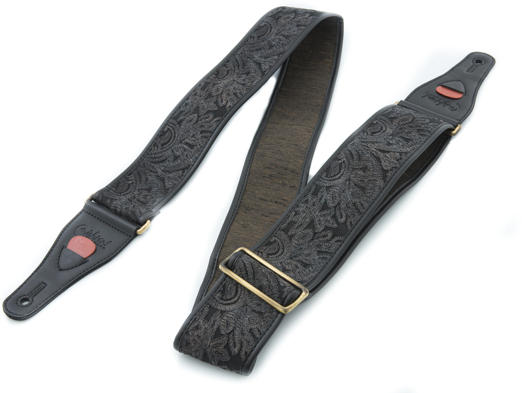 Leather guitar strap RightOnStraps Special Leather guitar strap Luppino Unic