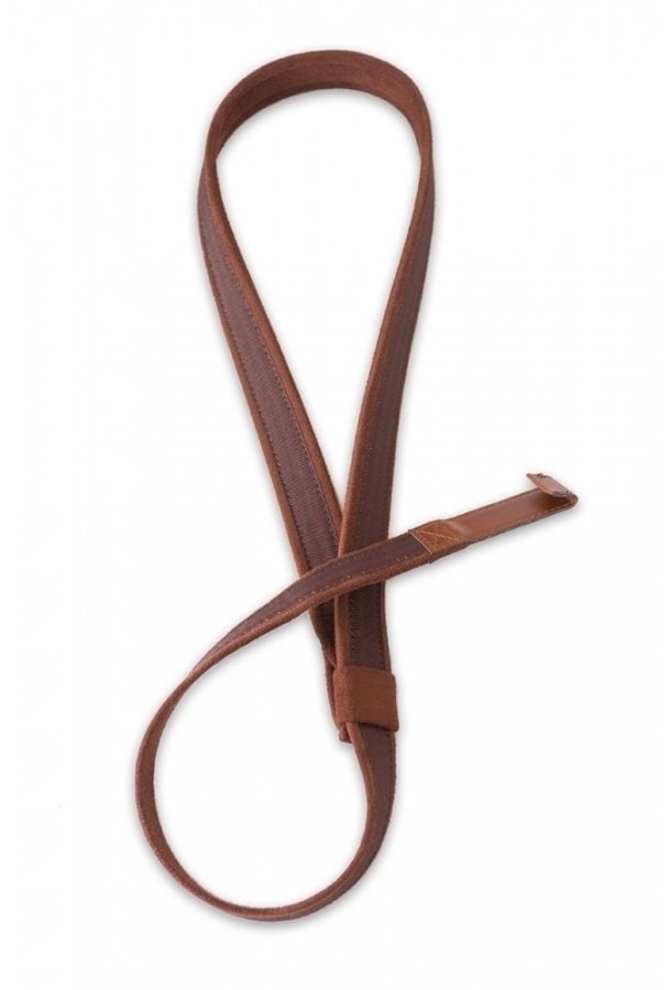 Leather guitar strap RightOnStraps Classical-Hook Leather guitar strap Brown