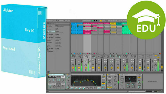 Software de gravação DAW ABLETON Live 10 Standard EDU - 1
