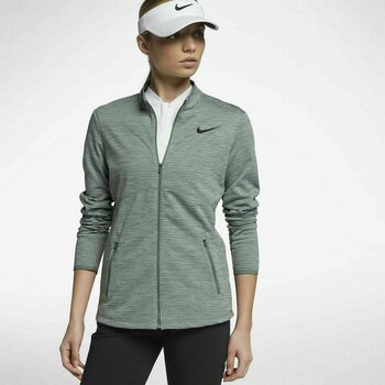 Chaqueta impermeable Nike Dry Clay Green/Black L - 1