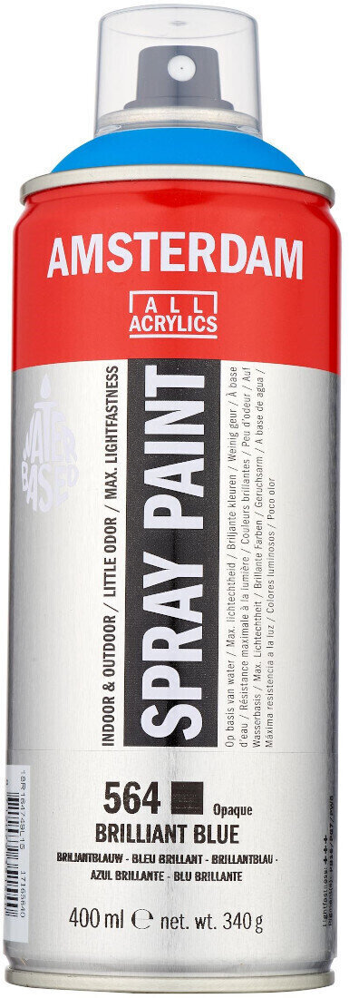 Peinture en aérosol
 Amsterdam 17165640 Peinture en aérosol Brilliant Blue 400 ml 1 pc