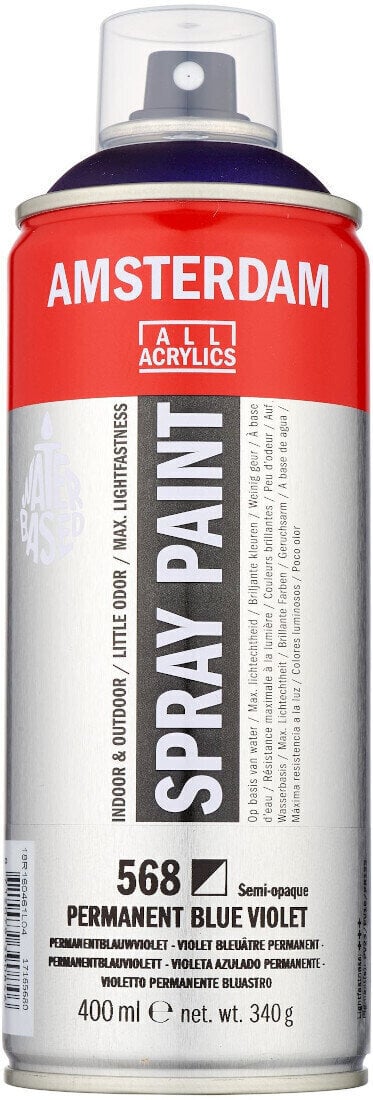 Peinture en aérosol
 Amsterdam 17165680 Peinture en aérosol Permanent Blue Violet 400 ml 1 pc
