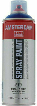 Peinture en aérosol
 Amsterdam 17165700 Peinture en aérosol Phthalo Blue 400 ml 1 pc - 1