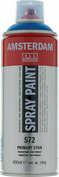 Peinture en aérosol
 Amsterdam 17165720 Peinture en aérosol Primary Cyan 400 ml 1 pc - 1