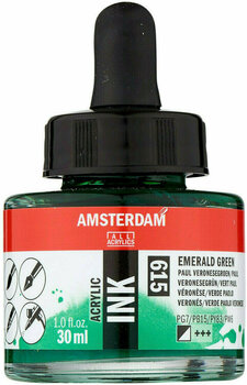 Tinta Amsterdam 17206150 Akrilna tinta 615 Emerald Green 30 ml 1 kom - 1