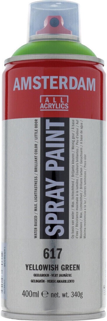 Peinture en aérosol
 Amsterdam 17166170 Peinture en aérosol Yellowish Green 400 ml 1 pc