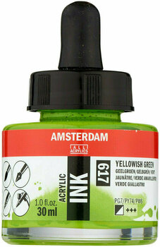Мастило Amsterdam 17206170 Акрилно мастило 633 Yellowish Green 30 ml 1 бр. - 1