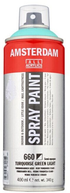 Peinture en aérosol
 Amsterdam 17166600 Peinture en aérosol Turquoise Light 400 ml 1 pc
