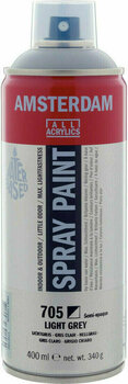 Peinture en aérosol
 Amsterdam 17167050 Peinture en aérosol 705 Light Grey 400 ml 1 pc - 1