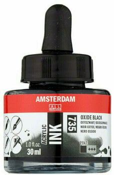 Ink Amsterdam Acrylic Ink 30 ml 735 Oxide Black - 1
