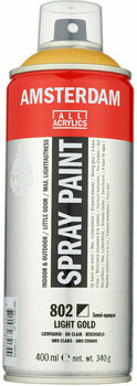 Vernice spray
 Amsterdam 17168020 Vernice spray 802 Light Gold 400 ml 1 pz - 1