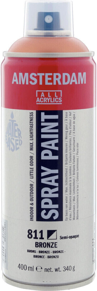 Peinture en aérosol
 Amsterdam 17168110 Peinture en aérosol 811 Bronze 400 ml 1 pc