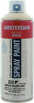 Tinta em spray Amsterdam 17162220 Spray Paints Naples Yellow Light 400 ml 1 un. - 1