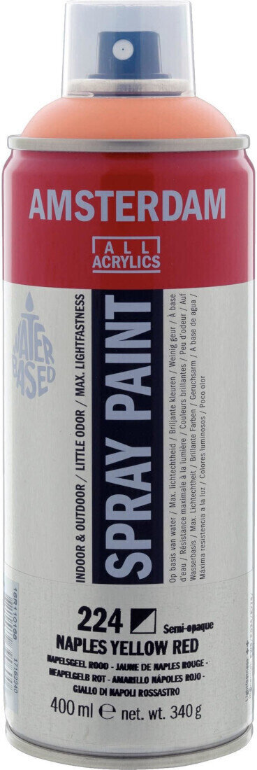 Sprühfarbe Amsterdam 17162240 Sprühfarbe Naples Yellow Red 400 ml 1 stk