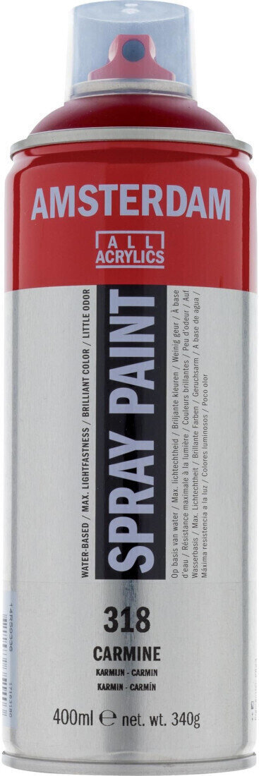 Vernice spray
 Amsterdam 17163180 Vernice spray Carmine 400 ml 1 pz