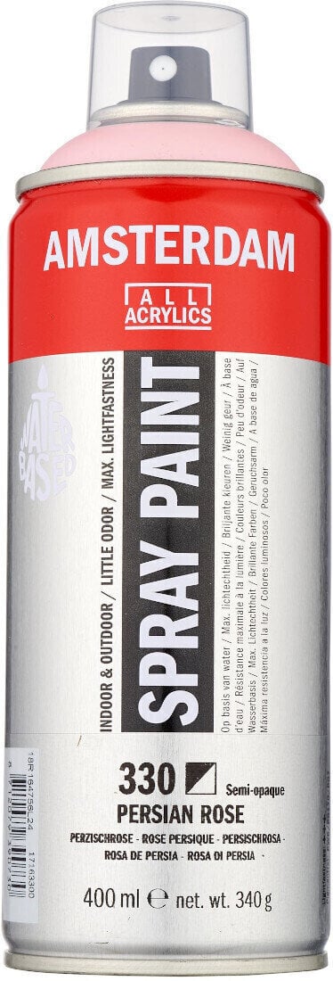 Peinture en aérosol
 Amsterdam 17163300 Peinture en aérosol Persian Rose 400 ml 1 pc