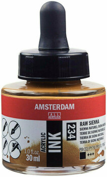 Tuš Amsterdam 17202340 Акрилно мастило 234 Raw Sienna 30 ml 1 kom - 1