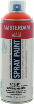 Sprej Amsterdam 17163980 Barva ve spreji Naphthol Red Light 400 ml 1 ks - 1