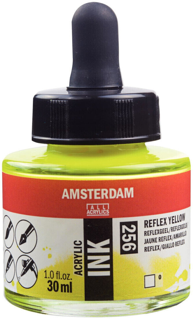 Encre Amsterdam 17202560 Encre acrylique 256 Reflex Yellow 30 ml 1 pc