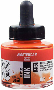 Ink Amsterdam 17202570 Acrylic Ink 257 Reflex Orange 30 ml 1 pc - 1