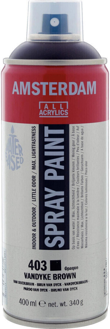 Boja u spreju Amsterdam 17164030 Boja u spreju Vandyke Brown 400 ml 1 kom